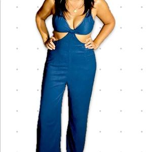 Lulus Jumpsuit with Side cut outs